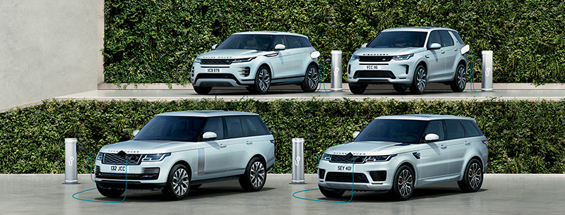 Gamme Hybride Rechargeable Land Rover